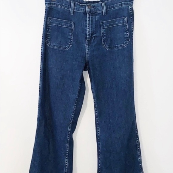 J Brand High Waisted Wide Leg Denim Pant - Picture 2 of 5